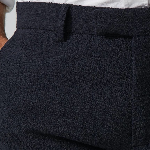 Frank & Oak textured trousers navy 34/34 - Picture 5 of 8